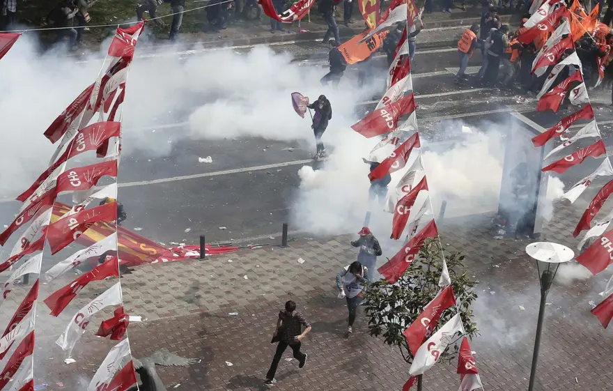 Beşiktaş'ta polis müdahalesi 3