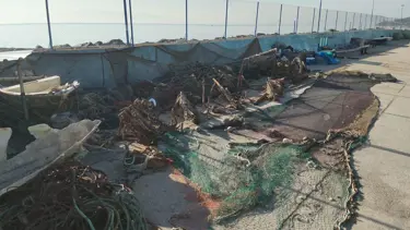 Gemlik Körfezi hayalet ağdan temizlendi