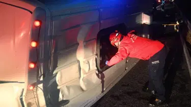 Manisa'da minibüs devrildi: 1 ölü, 13 yaralı