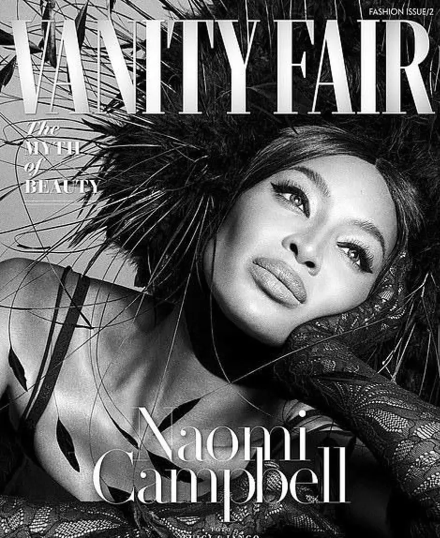 Bir dönemin en ünlü süper modelleri dergi kapağında 5