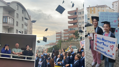 Öğrencilerinden Suna öğretmeni ağlatan sürpriz