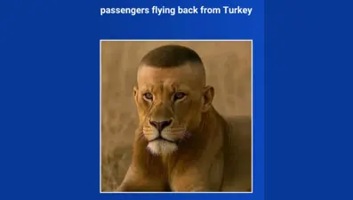 Havacılık devinden saç ekimi şakası