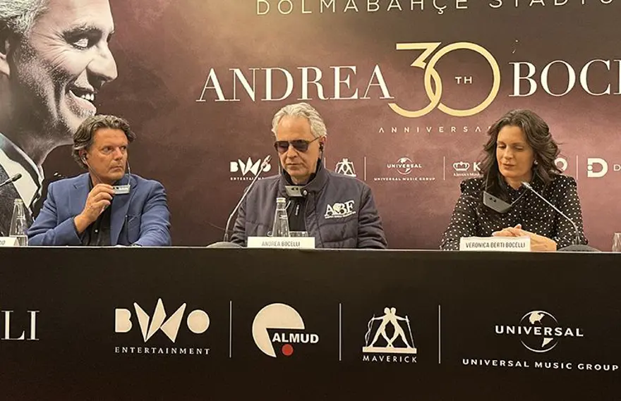 İtalyan tenor Andrea Bocelli: Yeter ki barış olsun ben sesimden feragat edebilirim İtalyan tenor Andrea Bocelli: Yeter ki barış olsun ben sesimden feragat edebilirim