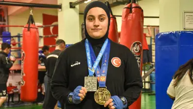 Şeyma Düztaş dünya üçüncüsü oldu