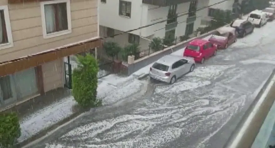 İstanbul'da dolu sürprizi 6