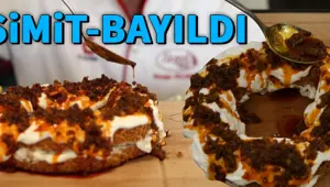 Gastronomi kentinin yeni lezzeti "simit bayıldı"