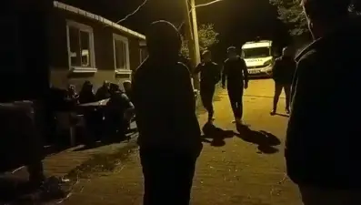 Evinin önünde düşen kadın hayatını kaybetti