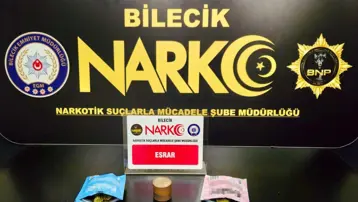 Bilecik'te uyuşturucu operasyonu