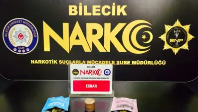 Bilecik'te uyuşturucu operasyonu