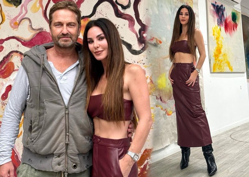 Defne Samyeli dünyaca ünlü oyuncu Gerard Butler ile bir araya geldi