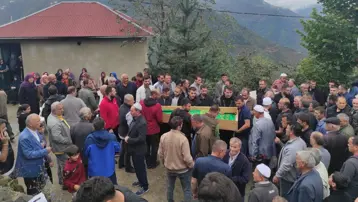 Giresun'da hayatını kaybeden 15 yaşındaki çocuğun cenazesi defnedildi