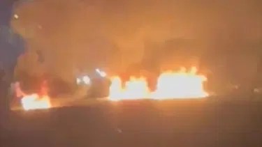 Şanlıurfa'da akaryakıt yüklü tankerde patlama