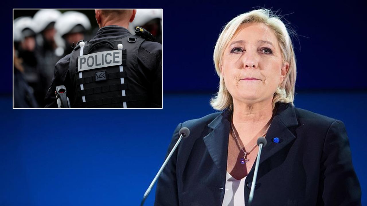 Fransa'da yolsuzluktan hüküm giyen Le Pen'in partisine polis baskını