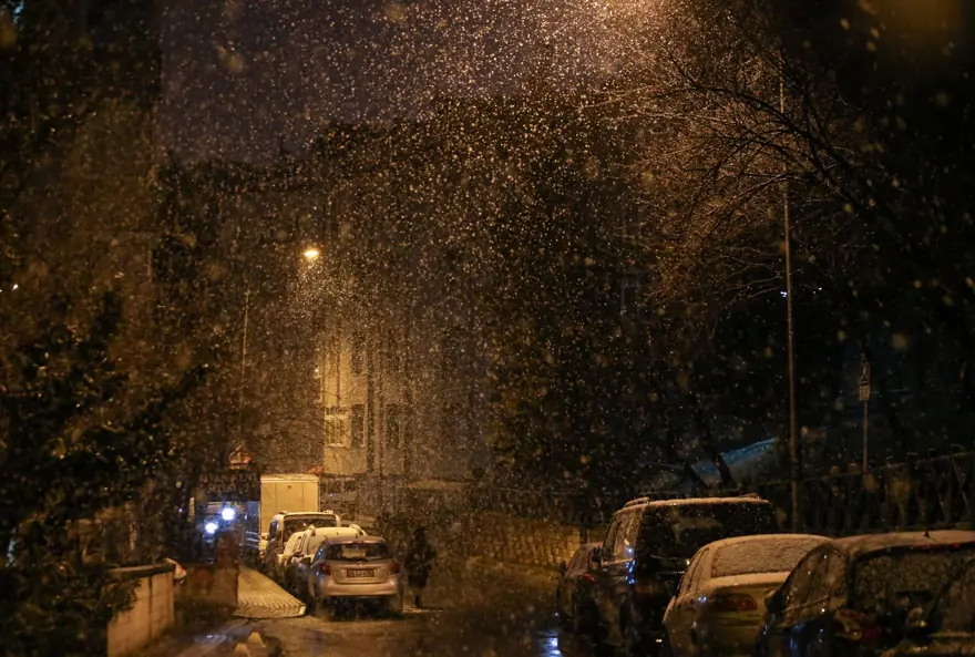 İstanbul'dan kar fotoğrafları 19