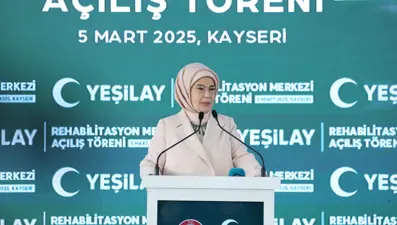 Emine Erdoğan'dan bağımlılıkla mücadele mesajı