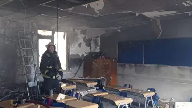 Alanya’da okulda yangın paniği: Sınıflar kullanılamaz hale geldi