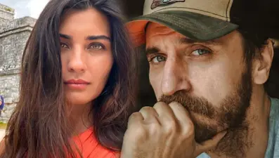 Tuba Büyüküstün ile Fırat Çelik Paris'te buluştu