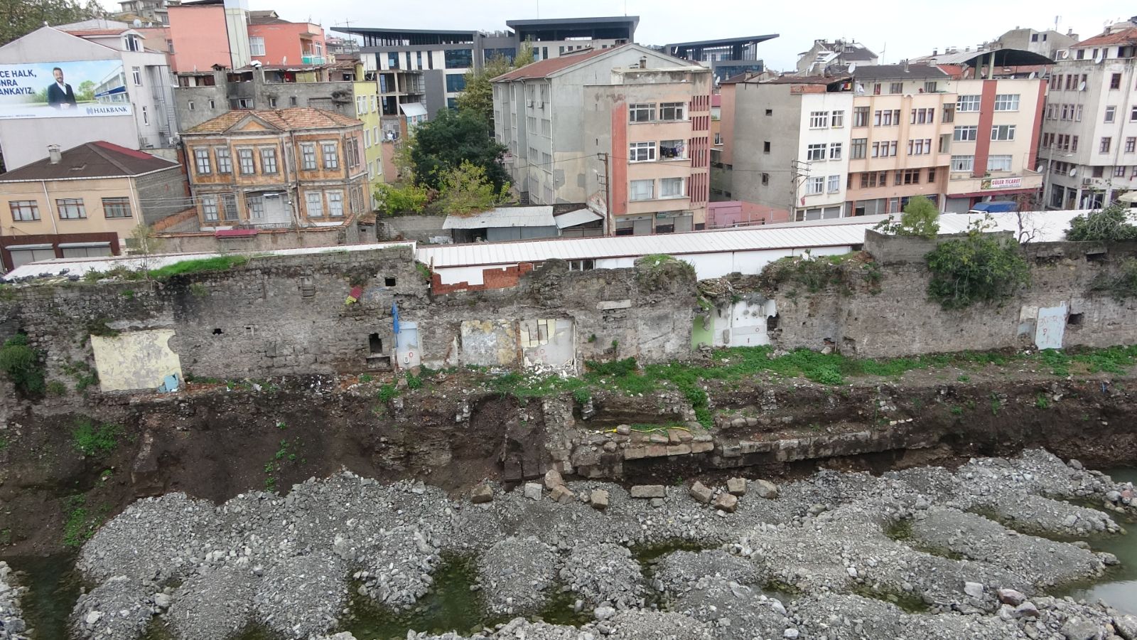 Roma dönemine ait rıhtım ortaya çıktı