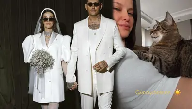 İrem Helvacıoğlu'ndan karnı burnunda poz