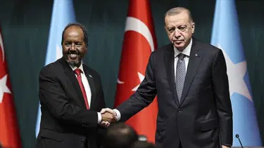 Cumhurbaşkanı Erdoğan, Somali Cumhurbaşkanı ile görüştü