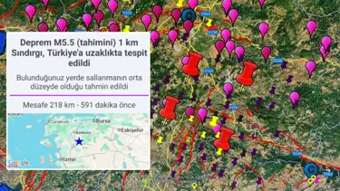 AFAD uyarmıştı! İstanbul, Bursa, İzmir'i uykudan uyandıran deprem bildirimi
