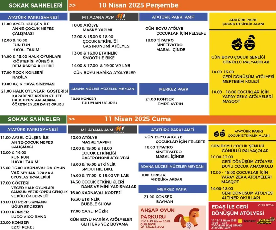 Adana Portakal Çiçeği Festivali 2025 ne zaman? 13. Portakal Çiçeği Karnavalı programı 6