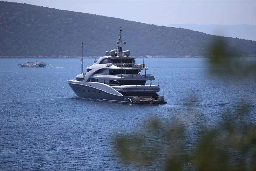 Milyon dolarlık mega yatlar Bodrum'da 6
