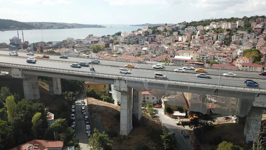 15 Temmuz Şehitler Köprüsü'nde çalışma 14