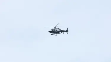 İngiltere'de helikopter düştü!