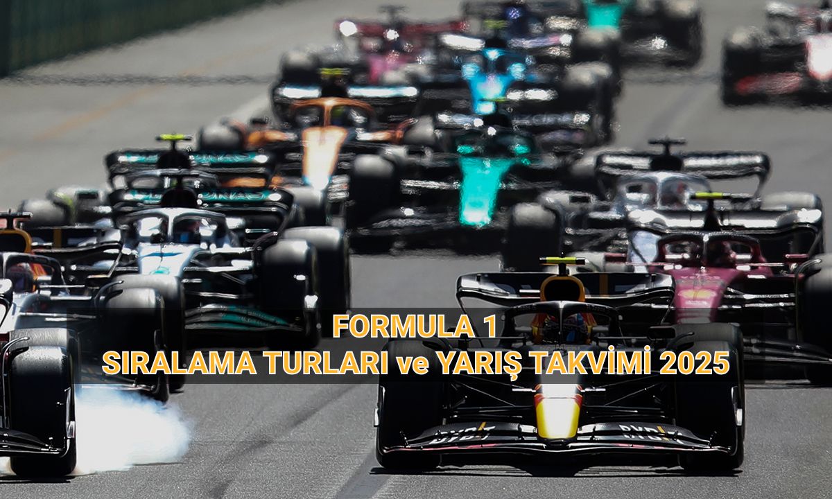 Formula 1/2025 takvimi: Formula 1 (F1) ne zaman, saat kaçta, hangi kanalda?