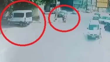 Trafikte kuryeye tekme tokat dayak