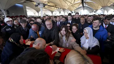 TUSAŞ şehitlerine veda