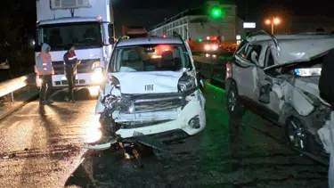 İstanbul'da zincirleme kaza