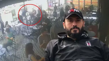 Beşiktaş amigosu Seyit Subaşı'nın öldürüldüğü saldırı kamerada