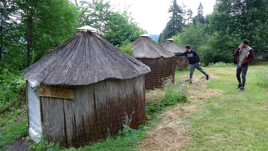 Türk oba kültürünün yaşatıldığı kamp alanına turist ilgisi 3