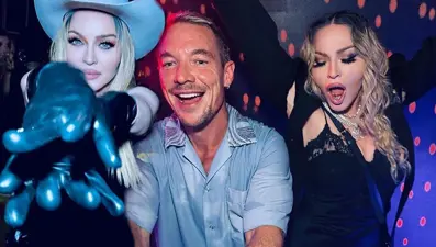 Madonna'dan turne pozları: Sonsuza kadar kalbimde