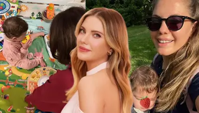 Şevval Sam'dan Eda Ece ve kızı Mina İpek'e ziyaret