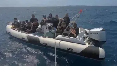 15 düzensiz göçmen kurtarıldı