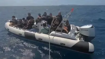 15 düzensiz göçmen kurtarıldı