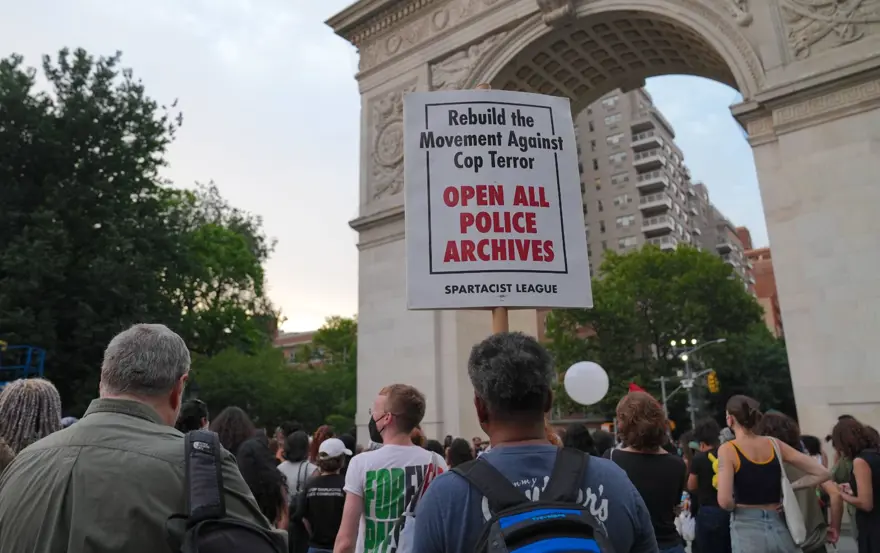 Polis tarafından öldürülen Sonya Massey için adalet! Binlerce kişi New York sokaklarında yürüdü 4