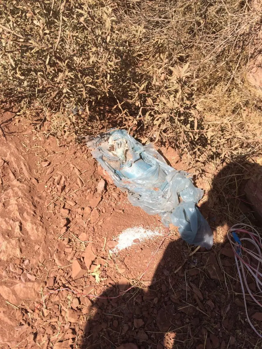 PKK'lıların hazırladığı el yapımı patlayıcılar imha edildi 7