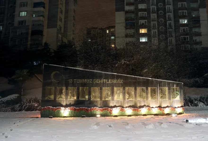 İstanbul'da kar 36