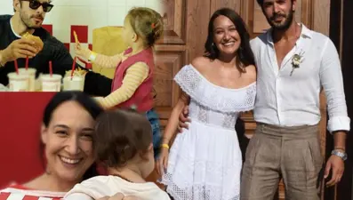 Gupse Özay'dan kızı Jan Asya ile yeni kare