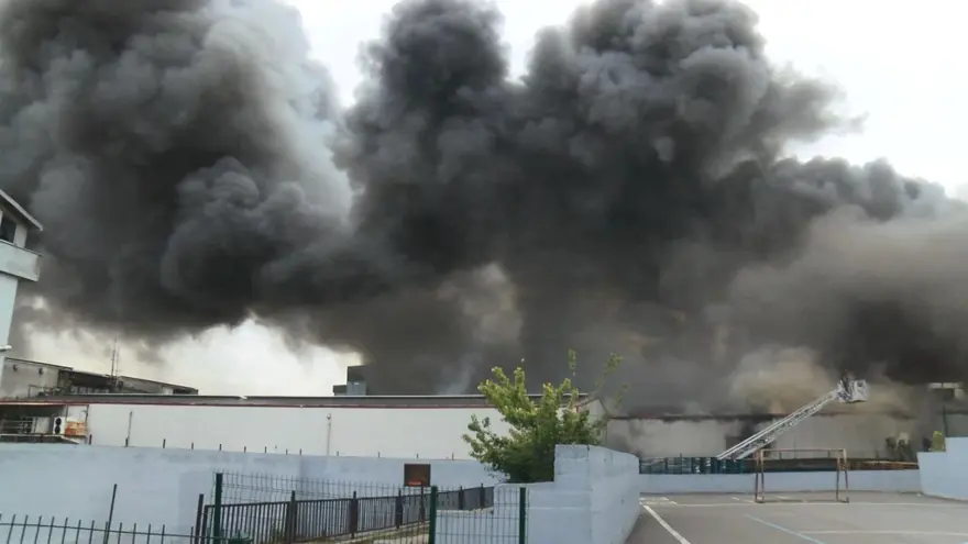 İstanbul'da depo yangını 9 İstanbul'da depo yangını 9