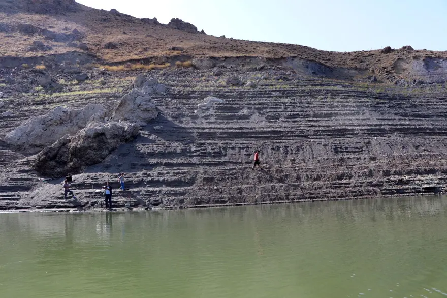 Sarımehmet Barajı'nda endişelendiren görüntü 