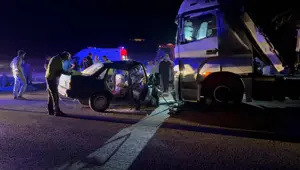 Kahramanmaraş'ta feci kaza: Üç kişi öldü