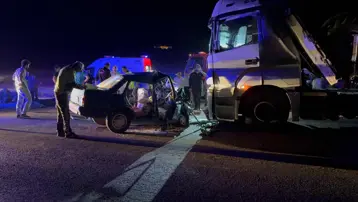 Kahramanmaraş'ta feci kaza: Üç kişi öldü