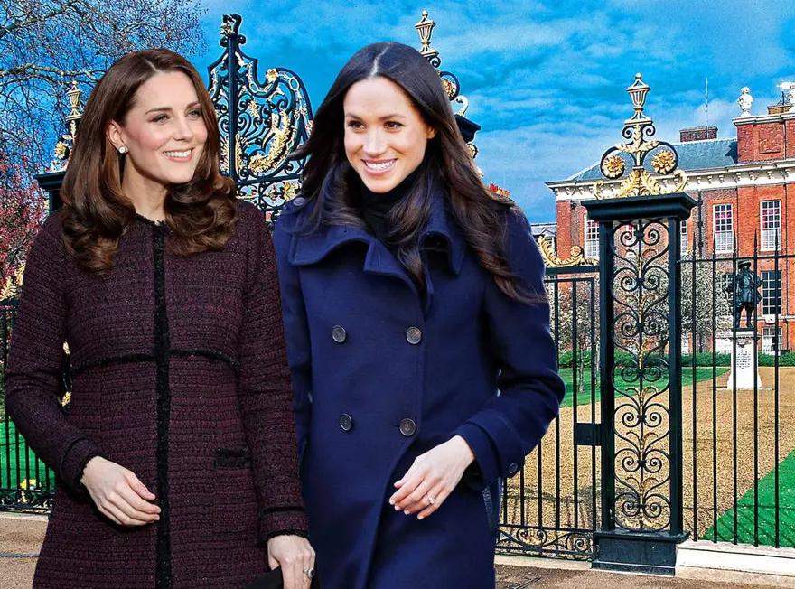 Meghan Markle ve Kate Middleton kapı komşusu olacak 6