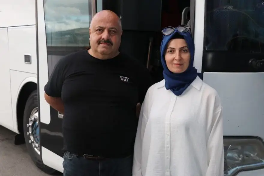 Kocası ile aynı otobüste şoförlük yapıyor 2