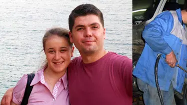 Kaza yapan araçların fotoğrafını çekerken otomobil çarptı